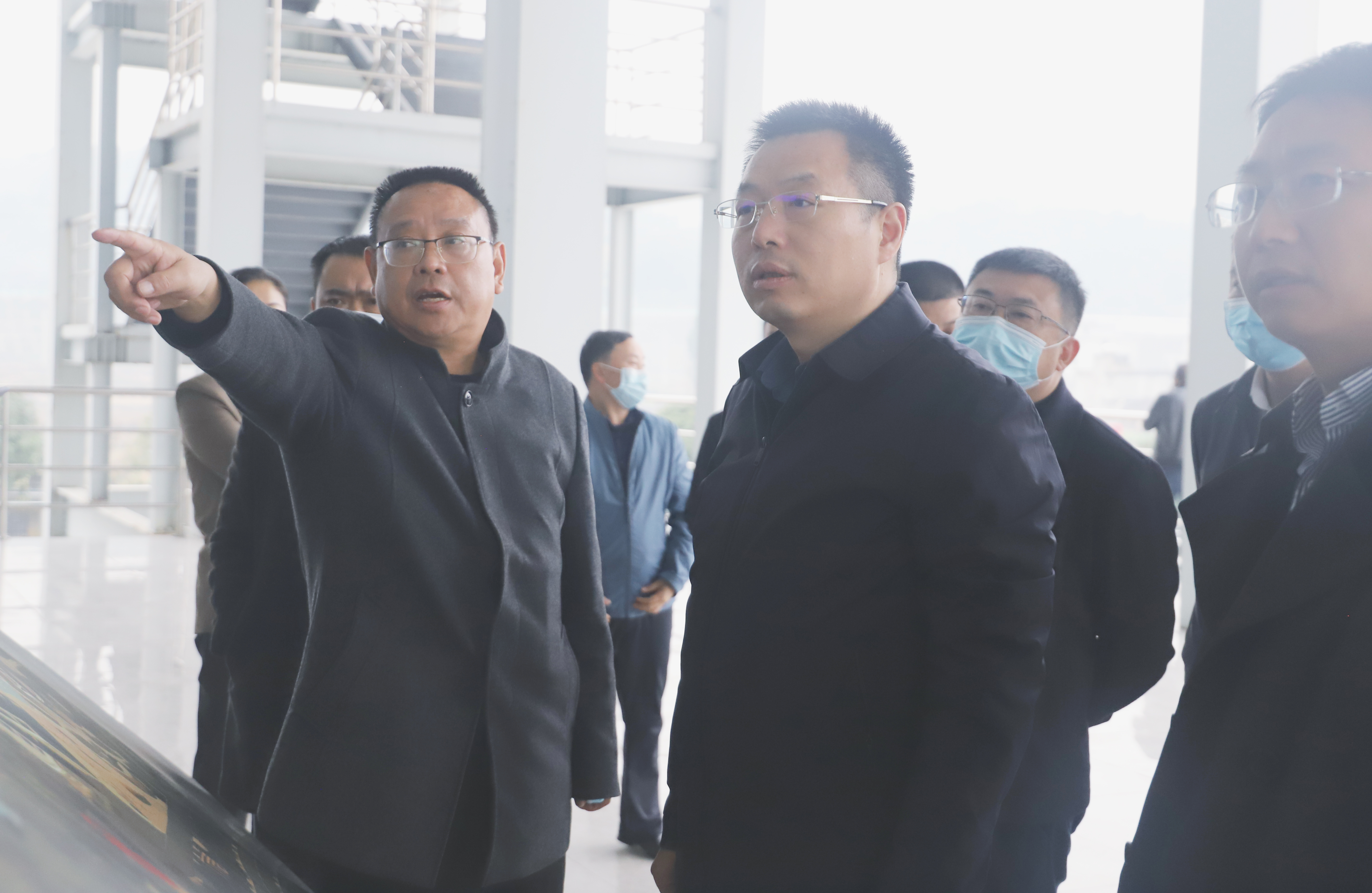【農投動態】| 藍潤集團常務副總裁王豪杰一行 到播州國際辣椒產業園考察調研